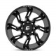 Cerchi in lega Fuel Fuel D747 LOCKDOWN cerchio 20x9 8x165.1 125.1 ET1, Nero lucido | race-shop.it