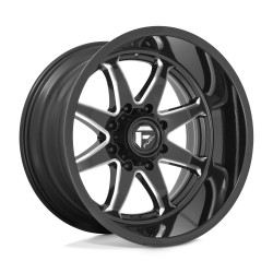 Fuel D749 HAMMER cerchio 20x10 8x180 124.2 ET-18, Nero lucido