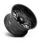 Cerchi in lega Fuel Fuel D749 HAMMER cerchio 20x10 8x180 124.2 ET-18, Nero lucido | race-shop.it