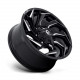Cerchi in lega Fuel Fuel D753 REACTION cerchio 20x9 8x165.1 125.1 ET20, Nero lucido | race-shop.it