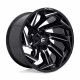 Cerchi in lega Fuel Fuel D753 REACTION cerchio 22x12 8x170 125.1 ET-44, Nero lucido | race-shop.it