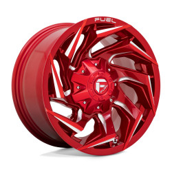 Fuel D754 REACTION cerchio 20x10 5x114.3/5x127 78.1 ET-18, Candy rosso