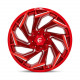 Cerchi in lega Fuel Fuel D754 REACTION cerchio 22x12 8x170 125.1 ET-44, Candy rosso | race-shop.it