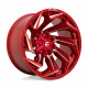 Cerchi in lega Fuel Fuel D754 REACTION cerchio 22x12 8x180 124.2 ET-44, Candy rosso | race-shop.it
