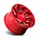 Cerchi in lega Fuel Fuel D754 REACTION cerchio 22x12 6x135/6x139.7 106.1 ET-44, Candy rosso | race-shop.it
