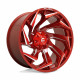 Cerchi in lega Fuel Fuel D754 REACTION cerchio 24x12 5x127/5x139.7 87.1 ET-44, Candy rosso | race-shop.it