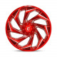 Cerchi in lega Fuel Fuel D754 REACTION cerchio 24x12 5x127/5x139.7 87.1 ET-44, Candy rosso | race-shop.it