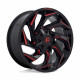 Cerchi in lega Fuel Fuel D755 REACTION cerchio 20x9 8x165.1 125.1 ET20, Nero lucido | race-shop.it