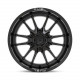 Cerchi in lega Fuel Fuel D760 CLASH cerchio 18x9 6x139.7 106.1 ET-12, Nero lucido | race-shop.it