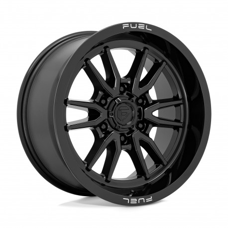 Cerchi in lega Fuel Fuel D760 CLASH cerchio 18x9 6x135 87.1 ET1, Nero lucido | race-shop.it