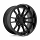Cerchi in lega Fuel Fuel D760 CLASH cerchio 20x9 8x180 124.2 ET1, Nero lucido | race-shop.it