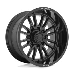 Fuel D760 CLASH cerchio 22x12 8x180 124.2 ET-44, Nero lucido