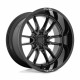 Cerchi in lega Fuel Fuel D760 CLASH cerchio 22x12 6x139.7 106.1 ET-44, Nero lucido | race-shop.it