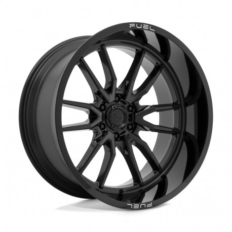 Cerchi in lega Fuel Fuel D760 CLASH cerchio 24x12 6x135 87.1 ET-44, Nero lucido | race-shop.it