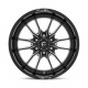 Cerchi in lega Fuel Fuel D761 CLASH cerchio 20x9 8x165.1 125.1 ET1, Nero lucido | race-shop.it