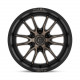 Cerchi in lega Fuel Fuel D762 CLASH cerchio 20x9 8x165.1 125.1 ET1, Matte Nero | race-shop.it