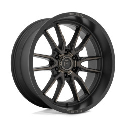 Fuel D762 CLASH cerchio 22x10 6x135 87.1 ET-18, Matte Nero