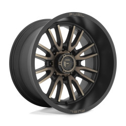 Fuel D762 CLASH cerchio 22x12 8x165.1 125.1 ET-44, Matte Nero
