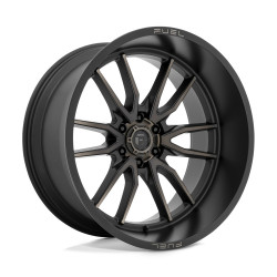 Fuel D762 CLASH cerchio 24x12 6x139.7 106.1 ET-44, Matte Nero