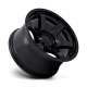 Cerchi in lega Fuel Fuel D766 RUSH cerchio 17x9 6x139.7 106.1 ET-12, Satin Nero | race-shop.it