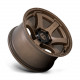 Cerchi in lega Fuel Fuel D768 RUSH cerchio 18x9 6x139.7 106.1 ET1, Matte bronze | race-shop.it