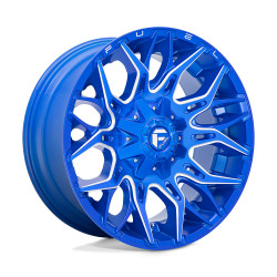 Fuel D770 TWITCH cerchio 22x12 5x139.7/5x150 110.1 ET-44, Anodized blu