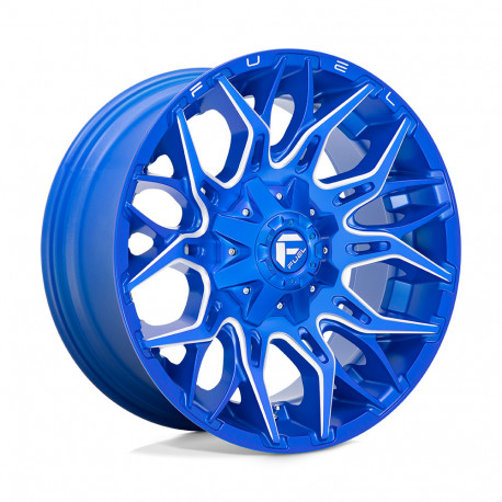 Cerchi in lega Fuel Fuel D770 TWITCH cerchio 22x12 5x139.7/5x150 110.1 ET-44, Anodized blu | race-shop.it