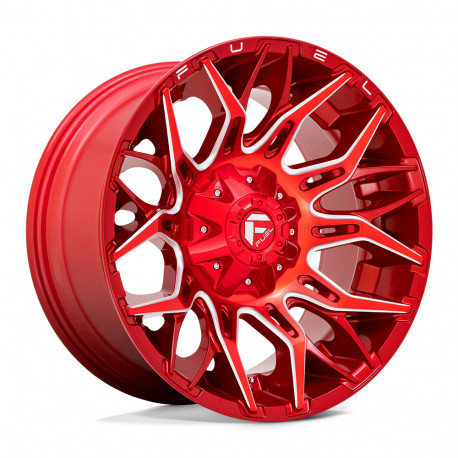 Cerchi in lega Fuel Fuel D771 TWITCH cerchio 20x10 5x139.7/5x150 110.1 ET-18, Candy rosso | race-shop.it