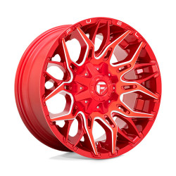 Fuel D771 TWITCH cerchio 20x9 8x165.1 125.1 ET1, Candy rosso