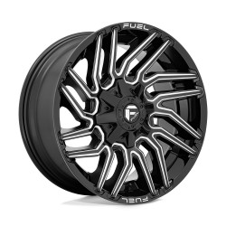 Fuel D773 TYPHOON cerchio 22x10 5x139.7/5x150 110.1 ET-18, Nero lucido