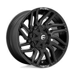 Fuel D776 TYPHOON cerchio 20x9 6x135/6x139.7 106.1 ET1, Nero lucido