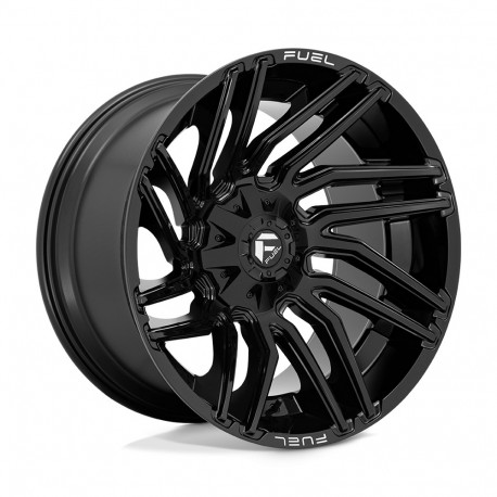 Cerchi in lega Fuel Fuel D776 TYPHOON cerchio 22x12 5x114.3/5x127 78.1 ET-44, Nero lucido | race-shop.it