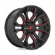 Cerchi in lega Fuel Fuel D712 RAGE cerchio 22x10 8x165.1 125.1 ET-18, Nero lucido | race-shop.it