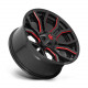 Cerchi in lega Fuel Fuel D712 RAGE cerchio 22x10 8x165.1 125.1 ET-18, Nero lucido | race-shop.it