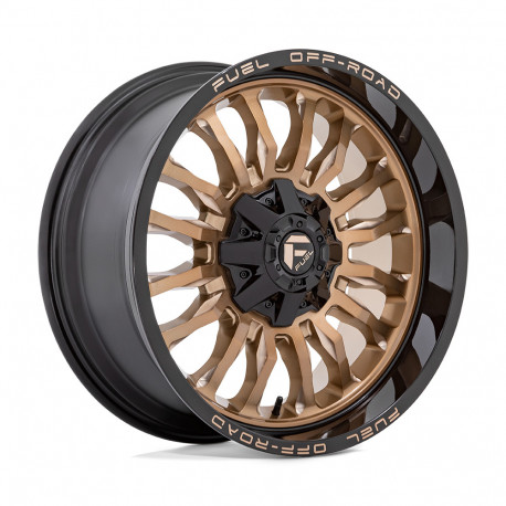 Cerchi in lega Fuel Fuel D797 ARC cerchio 22x10 8x180 124.2 ET-18, Platinum Bronze | race-shop.it