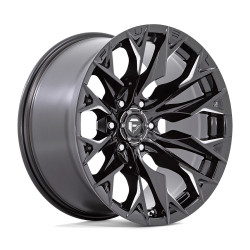 Fuel D803 FLAME cerchio 20x9 8x180 124.2 ET1, Nero lucido