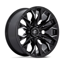 Fuel D803 FLAME cerchio 20x9 6x139.7 106.1 ET1, Nero lucido