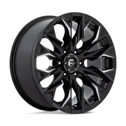 Fuel D803 FLAME cerchio 20x9 6x139.7 106.1 ET20, Nero lucido