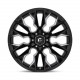 Cerchi in lega Fuel Fuel D803 FLAME cerchio 22x12 6x139.7 106.1 ET-44, Nero lucido | race-shop.it