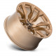 Cerchi in lega Fuel Fuel D805 FLAME cerchio 20x10 5x127 71.5 ET-18, Platinum bronze | race-shop.it