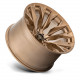 Cerchi in lega Fuel Fuel D805 FLAME cerchio 22x12 6x139.7 106.1 ET-44, Platinum bronze | race-shop.it