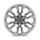 Cerchi in lega Fuel Fuel D806 FLAME cerchio 20x10 8x180 124.2 ET-18, Platinum | race-shop.it