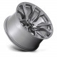 Cerchi in lega Fuel Fuel D806 FLAME cerchio 20x10 5x139.7 78.1 ET-18, Platinum | race-shop.it