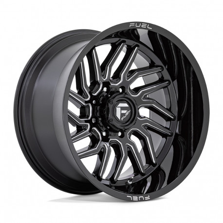 Cerchi in lega Fuel Fuel D807 HURRICANE cerchio 20x10 5x127 71.5 ET-18, Nero lucido | race-shop.it