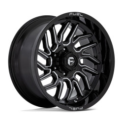 Fuel D807 HURRICANE cerchio 20x10 6x139.7 106.1 ET-18, Nero lucido