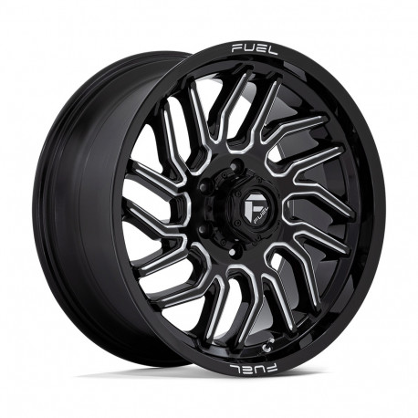 Cerchi in lega Fuel Fuel D807 HURRICANE cerchio 20x9 6x139.7 106.1 ET20, Nero lucido | race-shop.it