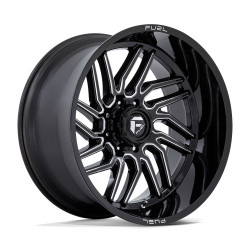 Fuel D807 HURRICANE cerchio 24x12 8x165.1 125.1 ET-44, Nero lucido