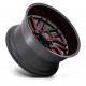 Cerchi in lega Fuel Fuel D808 HURRICANE cerchio 20x9 5x127 71.5 ET20, Nero lucido | race-shop.it