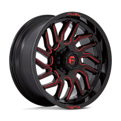 Fuel D808 HURRICANE cerchio 20x9 6x135 87.1 ET1, Nero lucido