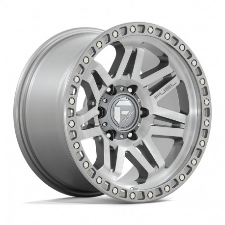 Cerchi in lega Fuel Fuel D812 SYNDICATE cerchio 17x9 5x127 71.5 ET-12, Platinum | race-shop.it
